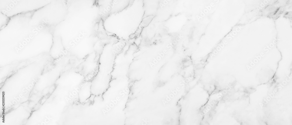 White marble texture and background. - obrazy, fototapety, plakaty 