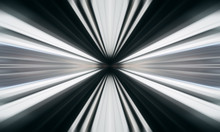 Speed Motion Blur Abstract Background. Symmetric Kaleidoscope