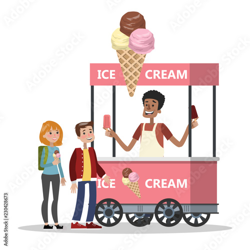 ice cream cart childrens