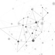 © arwiyada - Abstract connecting dots and lines. Connection digital technology background. Vector illustration
