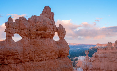 Wall Mural - beautiful landscape of bryce canyon, utah, usa