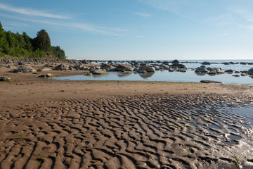 Wall Mural - Seashore with stones