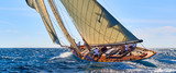 Sailing yacht race. Yachting. Sailing. Regatta