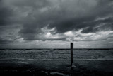 Fototapeta Perspektywa 3d - storm over sea