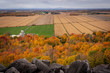 Fall landscape in Quebec, Canada