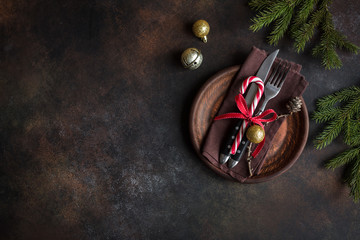 Poster - Christmas Table Setting