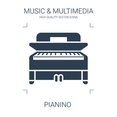 Canvas Print - pianino icon