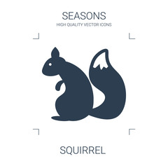 Sticker - squirrel icon