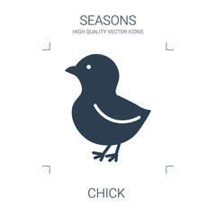 Poster - chick icon