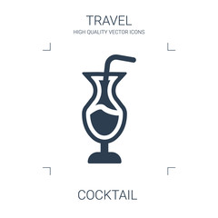 Sticker - cocktail icon