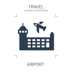 Poster - airport icon