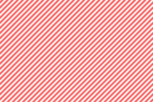 Red White Striped Fabric Texture Seamless Pattern