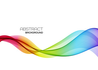 Wall Mural - Abstract colorful vector background, color flow wave for design brochure, website, flyer.