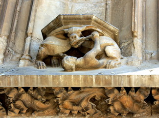 Girona. Historic details of the ancient city