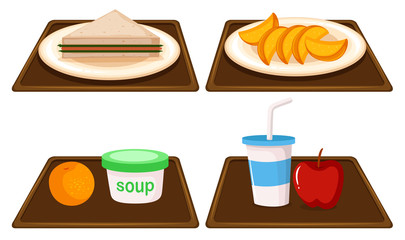 Sticker - Set of breakfast meal