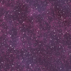 Wall Mural - Starrs in outer space seamless background or texture illustration