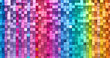 Leinwandbild Motiv 3D rendering abstract background colorful cubes wall
