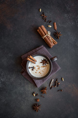 Wall Mural - Masala chai tea