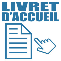 Canvas Print - Logo livret d'accueil.