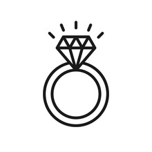 De desen vector simplu inel de nunta | Vectori din domeniul public