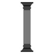 © Рудой Максим - Column icon, logo on white background