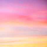Fototapeta Zachód słońca - Sky in the pink and blue colors. effect of light pastel colored of sunset clouds
cloud on the sunset sky background with a pastel color
