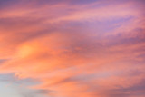 Fototapeta Zachód słońca - Sky in the pink and blue colors. effect of light pastel colored of sunset clouds
cloud on the sunset sky background with a pastel color
