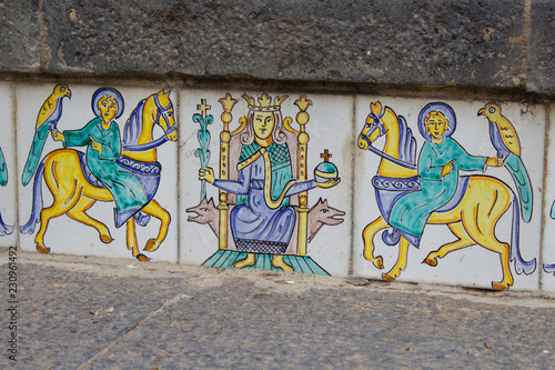 Fényképezés Le famose ceramiche della Scalinata di Santa Maria del Monte di Caltagirone in S
