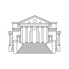 Institution line drawing