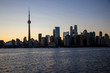 Toronto Skyline and Sunset 