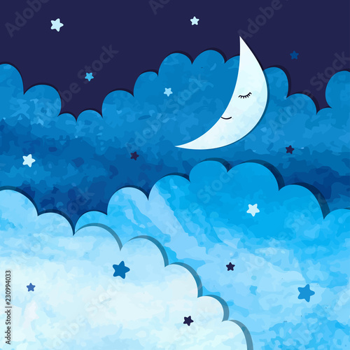 Vector watercolor illustrat...