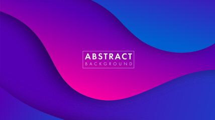 Wall Mural - colorful abstract geometric background.trend gradient. fluid shapes composition. eps10 vector.