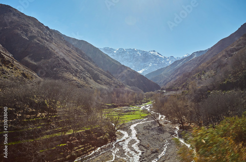 Fotografía Hiking in mountains of Morroco, High Atlas,
