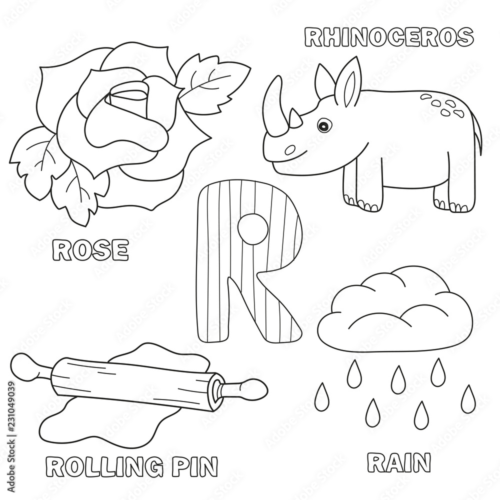 Rolling Letter R Alphabet letter with alphabet letters - R. pictures of the letter ...