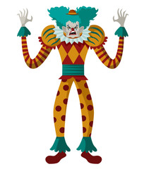 evil clown monster