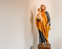 Saint Joseph And Baby Jesus