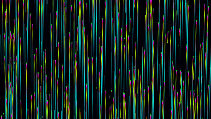 Wall Mural - abstract speed background. centric motion of star trails. 3d rendering. starburst dynamic lines or r
