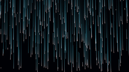 Wall Mural - abstract speed background. centric motion of star trails. 3d rendering. starburst dynamic lines or r