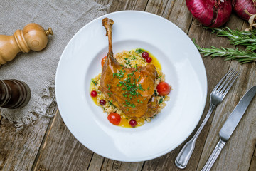 Wall Mural - Duck leg confit