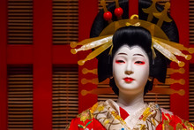 Life Size Dolls Portray Traditional Japanese Stage Performance At Edo Tokyo Museum