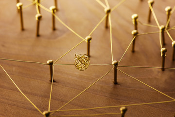 linking entities. dispute or conflict, or bottleneck between two entities. network, networking, soci