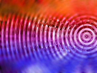 resonate ,spread, vibration or ripple abstract