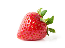 Strawberry Isolated On White Background