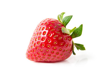 strawberry isolated on white background