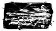 © monum - Brush stroke and texture. Smear brush on a white background.