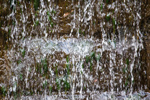 Water Trickles Down The Surface, Background, Texture