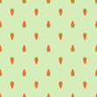 seamless pattern with carrot