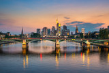 Fototapeta  - Skyline von Frankfurt, Deutschland