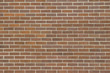 Grungy vintage brown brick wall abstract background