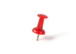 © nata777_7 - A red Thumbtack isolated on a white background